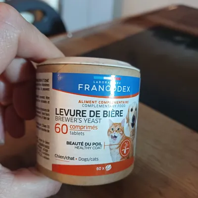 Levure de bière neuf chien chats francodex